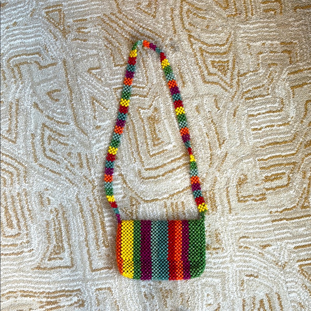 Cynthia Rowley Multicolor Beaded Bag